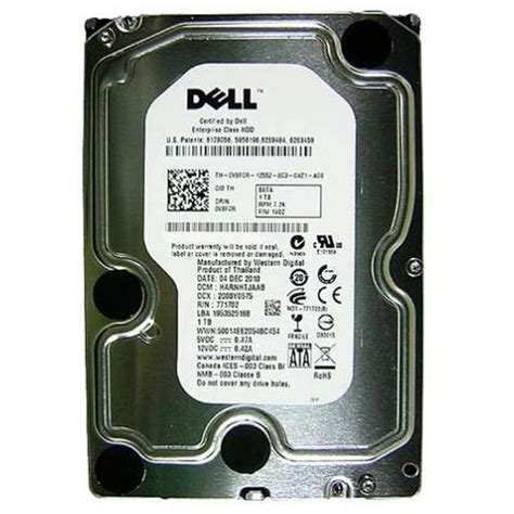 NY081 Dell SATA 3.0 Gbps 250GB Hard Drive .